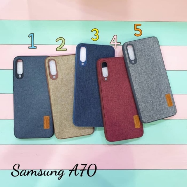 Case Samsung A70 Denim Casing samsung A70 A10 A20 A30 A50