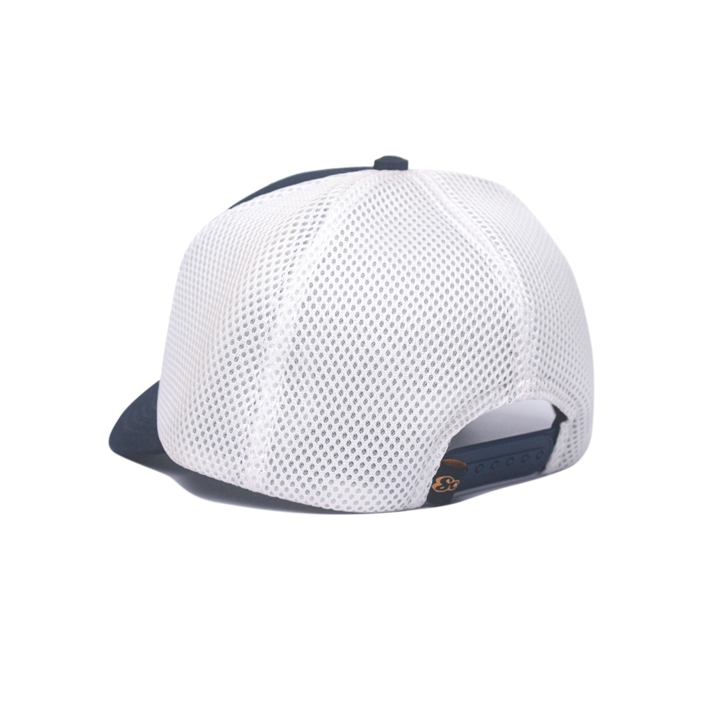 TOPI JARING SKATERS TJ014 NAVI PUTIH