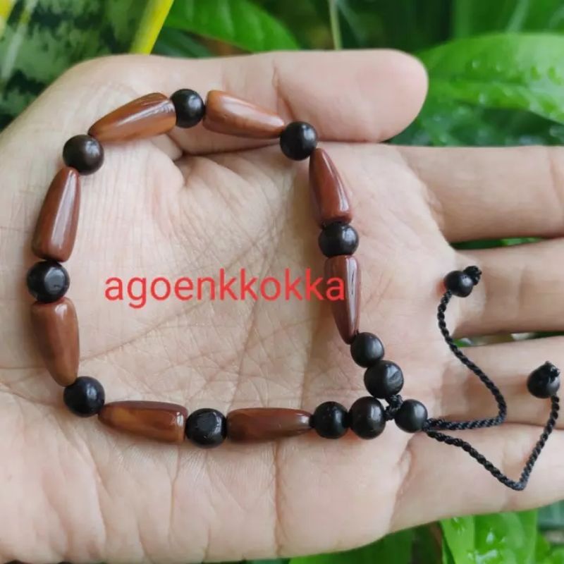 Gelang pensil kombinasi motif coklat kokka kaukah