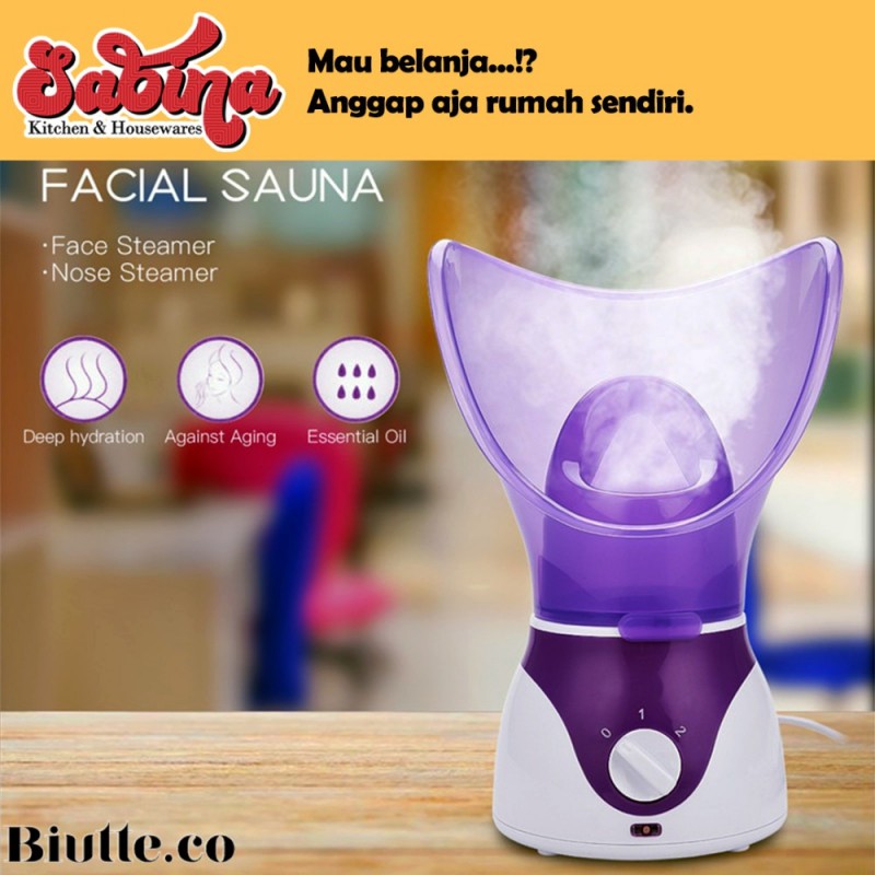 Air Humidifier Facial Steamer SPA Biutte-co Perawatan Pelembab Wajah