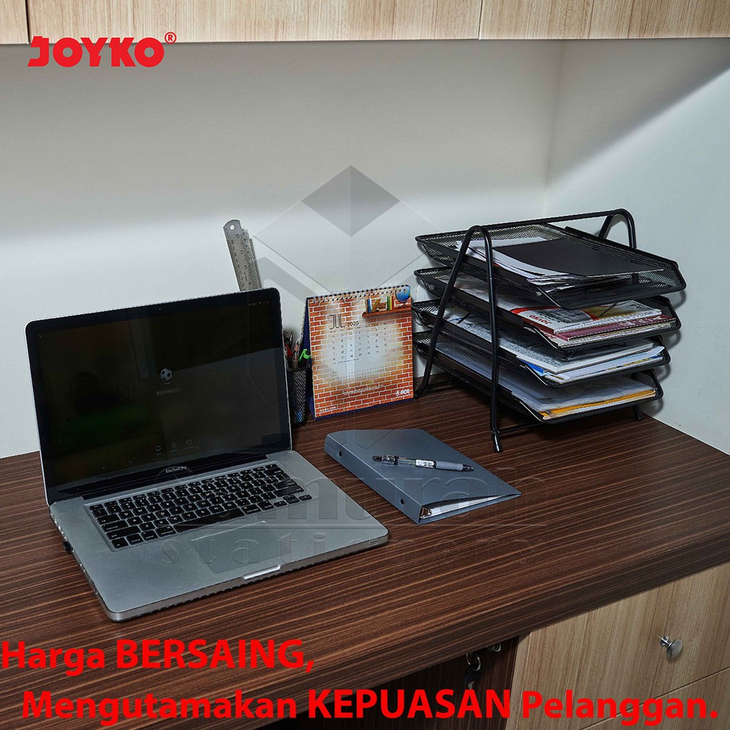 

Document Tray Besi 4 Tingkat DT 31 Joyko / Rak Dokument Kertas File 4 Susun DT-31 Kantor