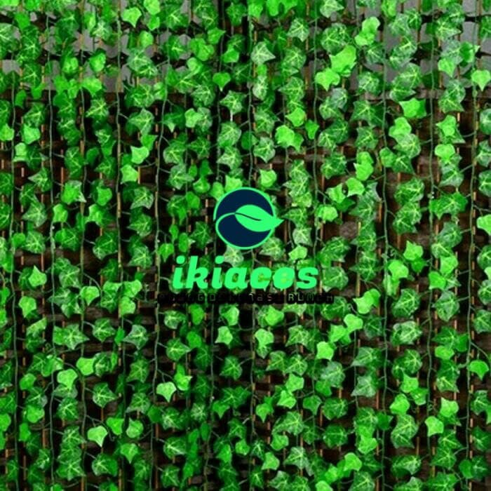 DAUN RAMBAT IVY DAUN JUNTAI DAUN ARTIFICIAL BUNGA PLASTIK DAUN PLASTIK DAUN DEKORASI CAFE TERMURAH