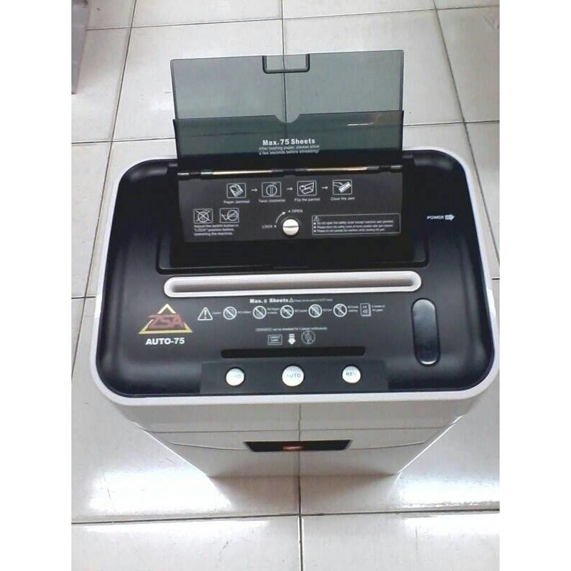 Mesin Penghancur Kertas ZSA Auto75 /Papper Shredder ZSA Auto75