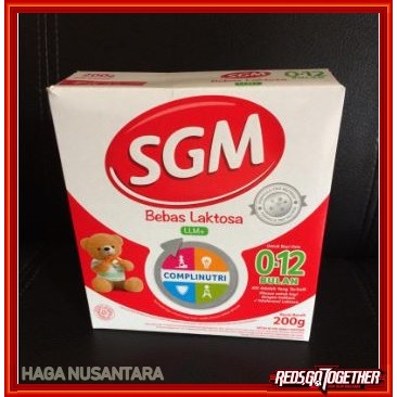 

SUSU SGM LLM FREE LACTOSE 200g - SGM LLM+ Complinutri BEBAS LAKTOSA 200 gr