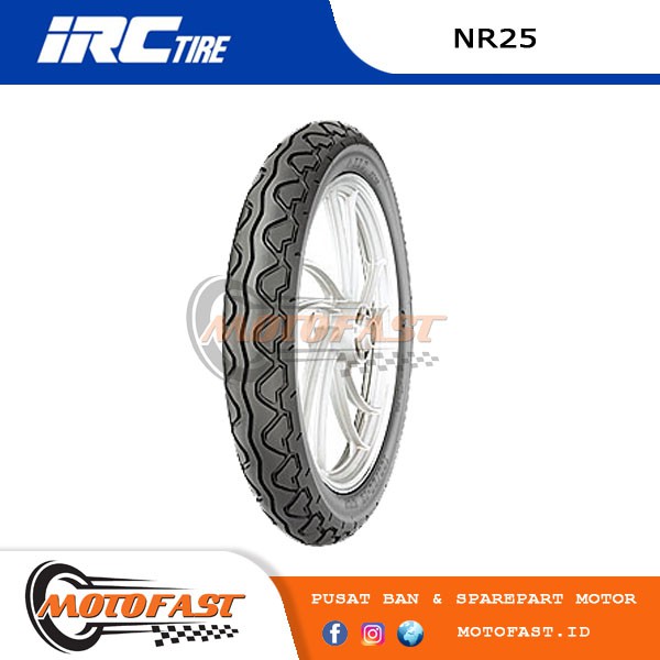 BAN MOTOR IRC TUBETYPE 300-17 NR25 SUPRAX125 BLK JUPITER Z1 BLK