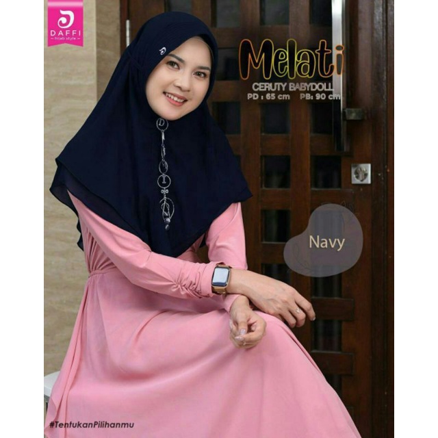 Jilbab Instan Melati Daffi