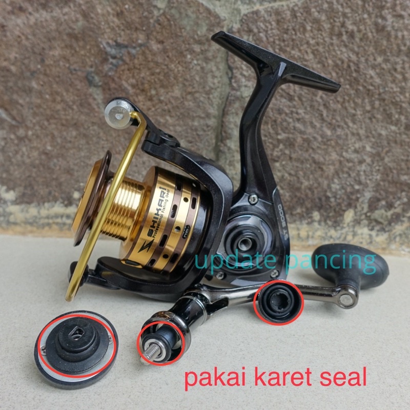 Jual Reel Pancing SHIKARI TITAN power handle / 10+1 ball bearing / 1000