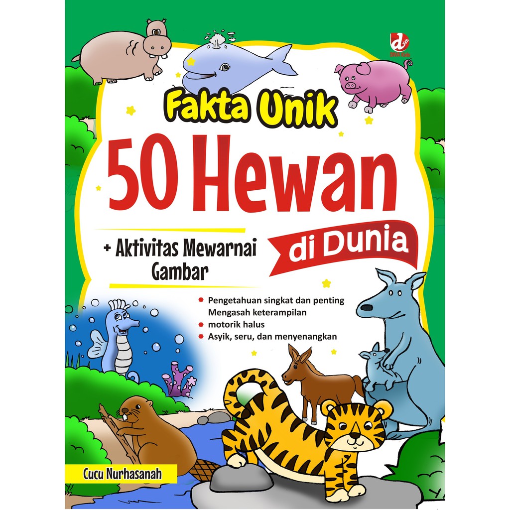 

Buku Fakta Unik 50 Hewan di Dunia - Diva Kids