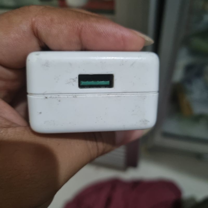 kepala travel cas oppo f11 bekas 20w copotan bekasan