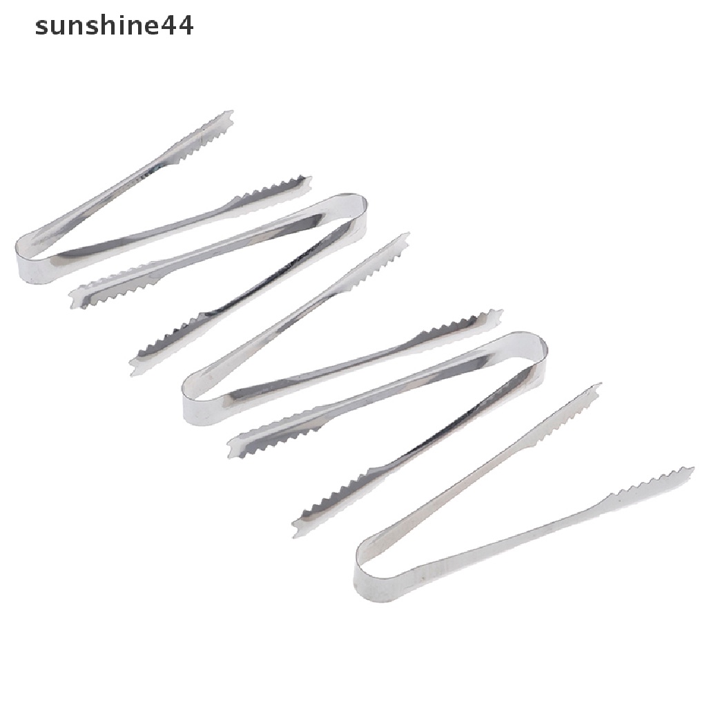 Sunshine 5Pcs Capit Es Batu / Roti Bahan Stainless Steel Untuk Pesta / Bar