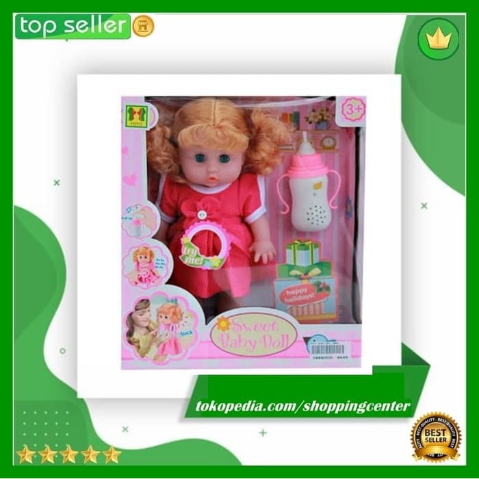 Boneka Baby , Boneka Bayi BIBI LOVABLE  (bicara ,menangis & menangis) Murah