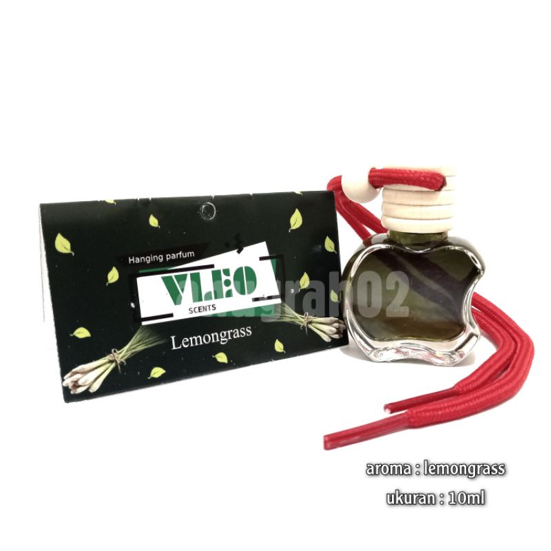 Pengharum mobil dan ruangan - VLEO Lemongrass 10ml