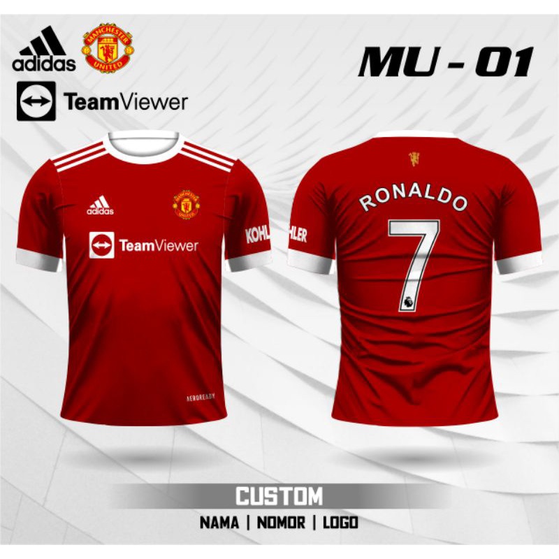 Jersey Ronaldo 7 MU baju club MU Ronaldo 7