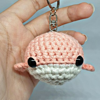 Jual Gantungan Kunci Paus Amigurumi / Whale Amigurumi Keychain | Shopee
