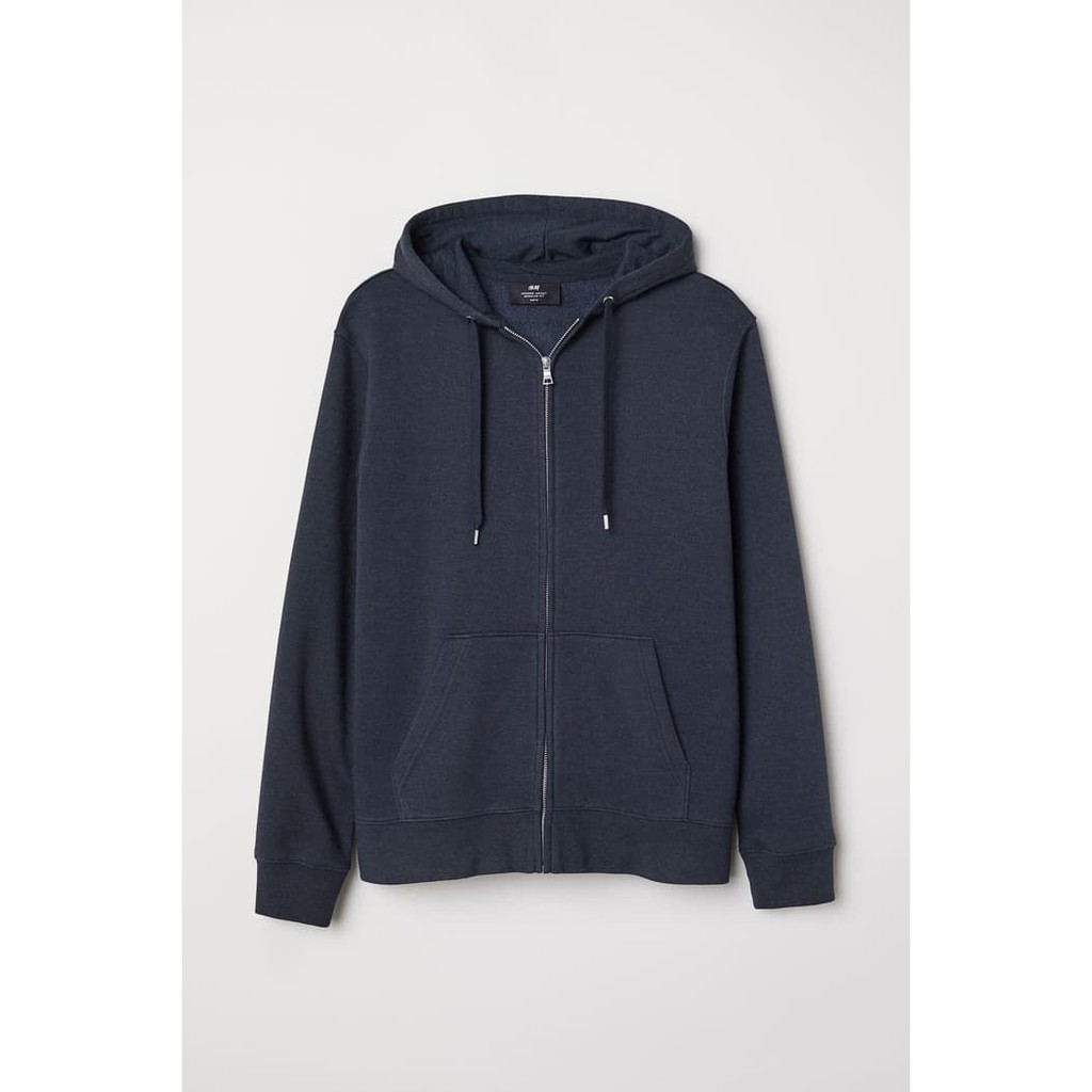 blue zipper hoodie