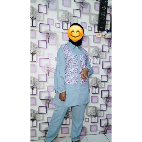 setelan celana by muteki