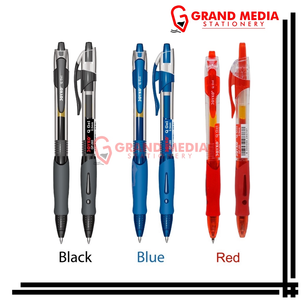

[GRAND MEDIA] BALLPOINT / PENA / PULPEN GEL JOYKO GP-265 Q GEL / 1PCS
