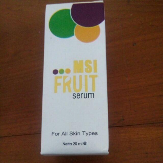 Produk perawatan wajah MSI