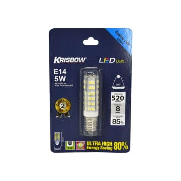Lampu led 5 watt E14 putih dan kuning - Putih