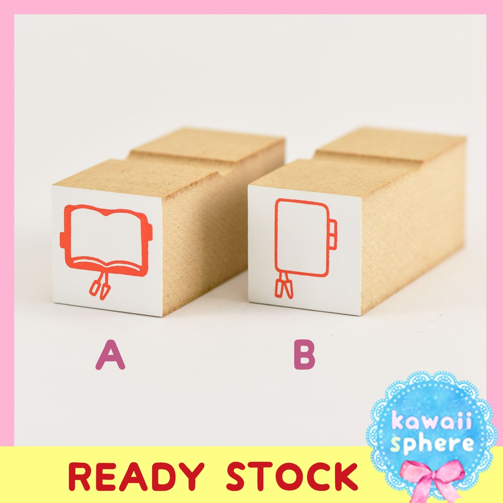 

Hobonichi Techo Stamp | Wooden Stamp Hobonichi Ready Stock