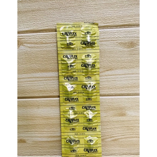 Caviplex Tanlet | Multivitamin | Menjaga Daya Tahan Tubuh