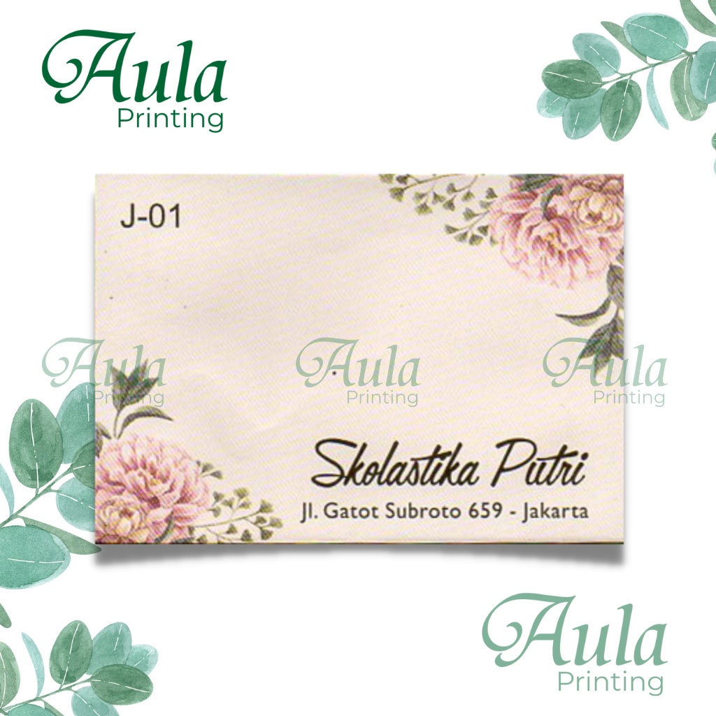 

Amplop Juwara Sumbangan Motif Cetak Nama