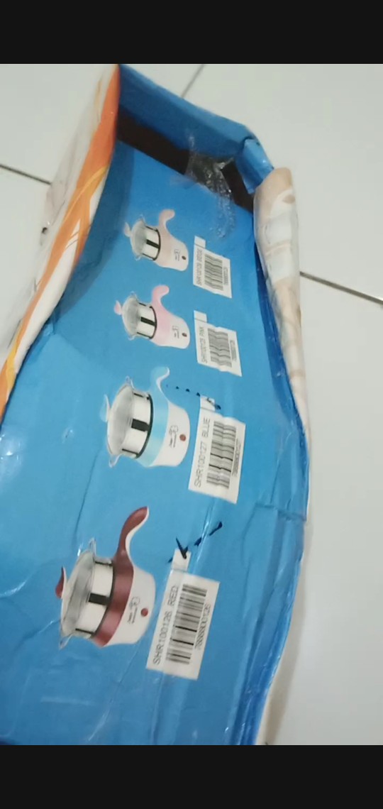 Panci Elektrik 18cm Lapisan Keramik / Electric Fry Pan / Multifunctional Electric Fry Pan, Shenar