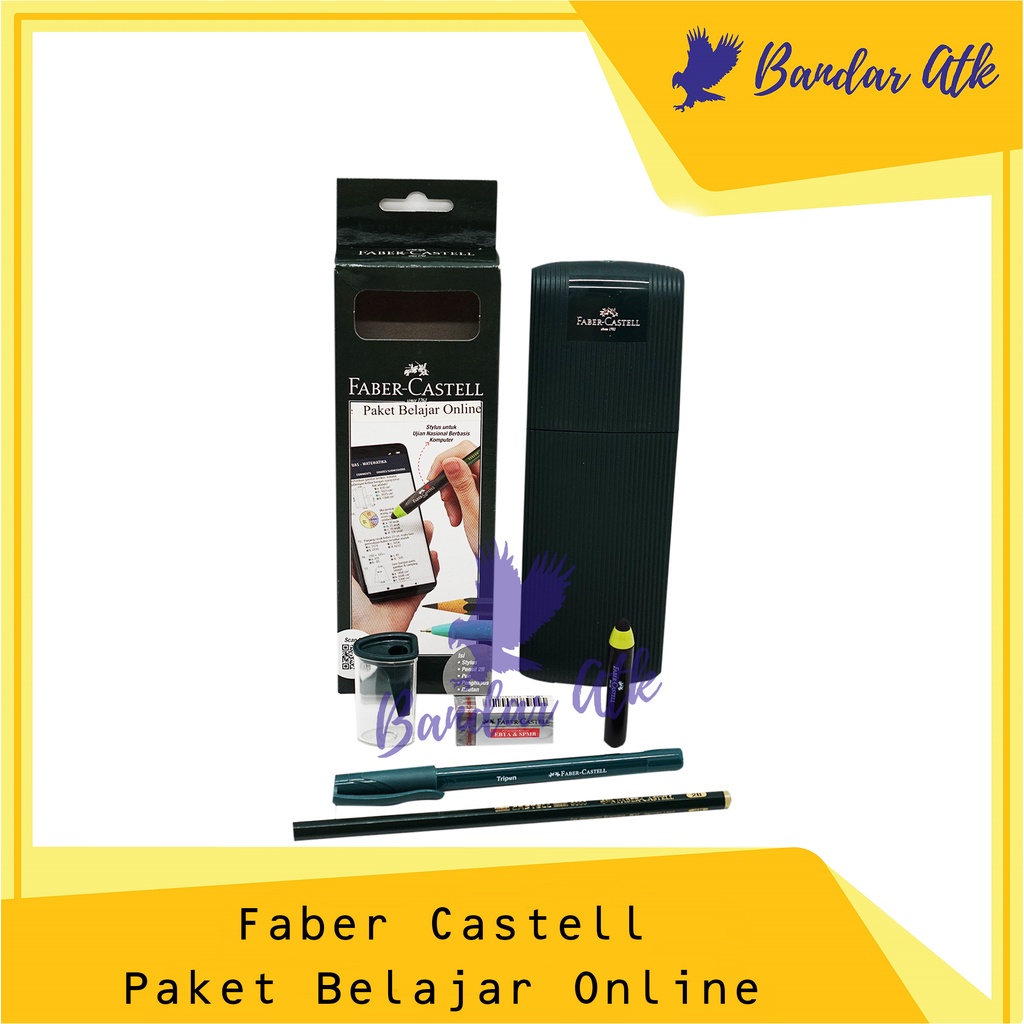 

FABER CASTELL Paket Alat Tulis Sekolah Online dgn Stylus [1 SET]