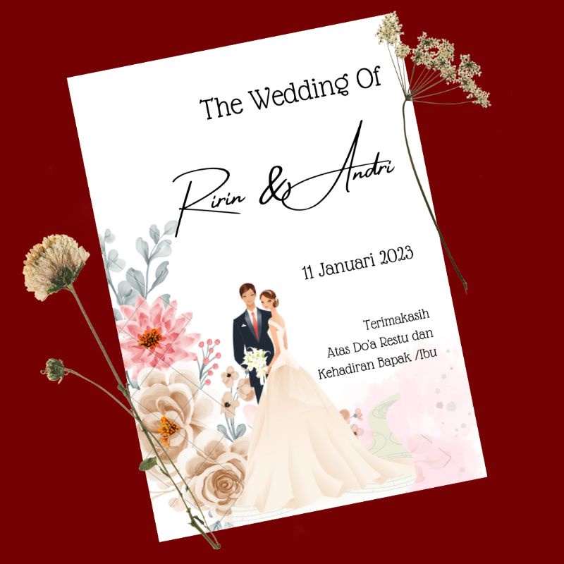 Kartu | Voucher Souvenir | Kartu Pengambilan Makanan | Kartu Ucapan