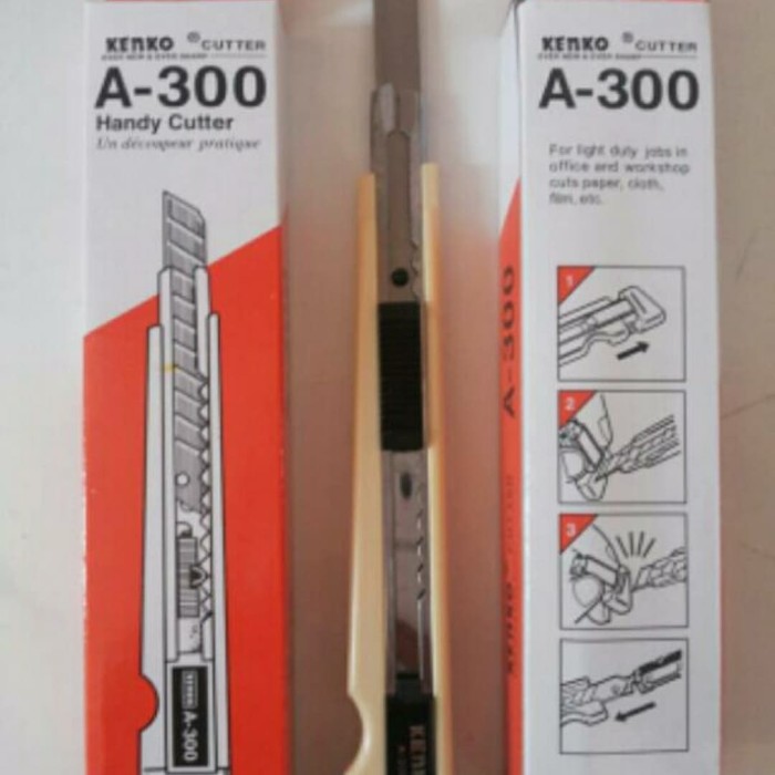 

Cutter A 300 Kenko / Pisau Cutter A 300 Kenko / A 300 Kenko