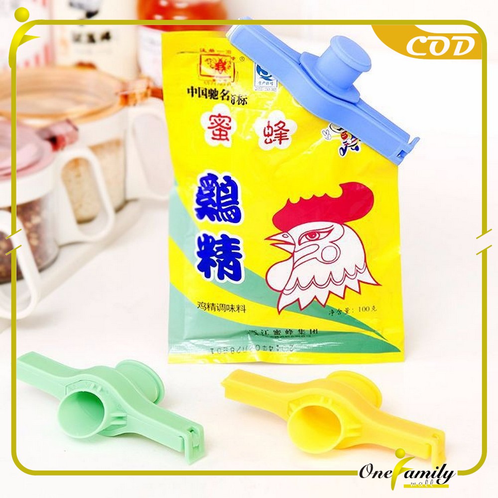 ONE-C175 Klip Segel Plastik Penutup Makanan Clip Penjepit Kemasan Snack Makanan Food Sealer Murah