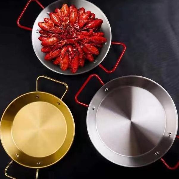 Paella /Seafood Pan Gold 26 Cm