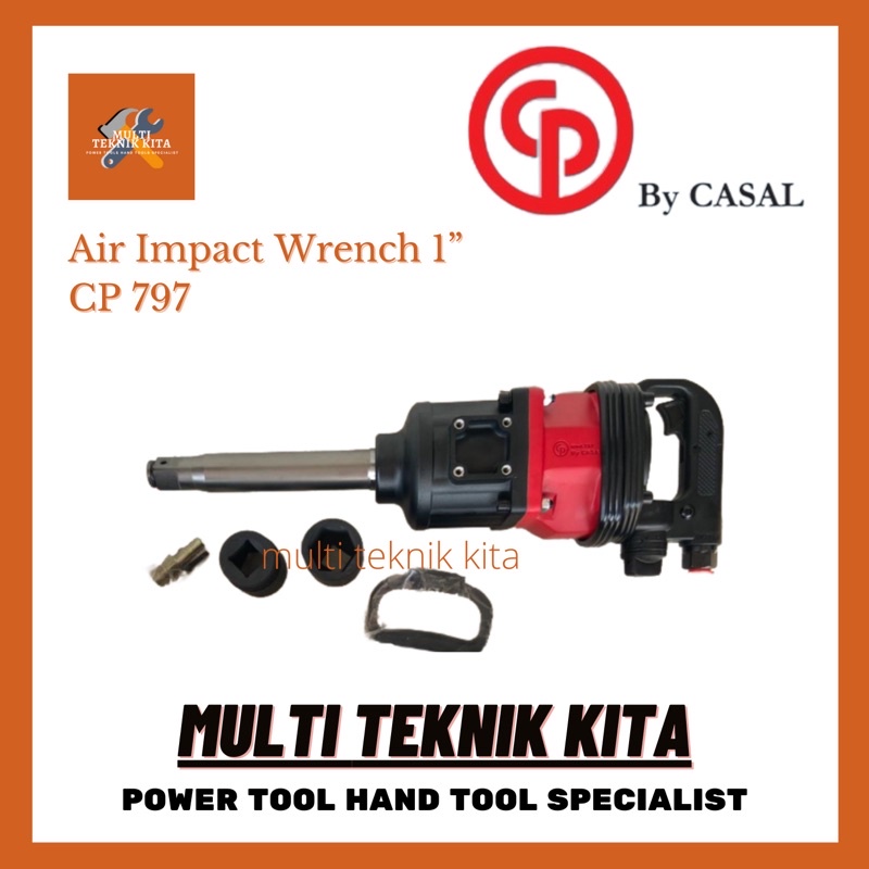 CASAL Air Impact Wrench 1” / Bor Angin Pembuka Baut Roda Truk by CP