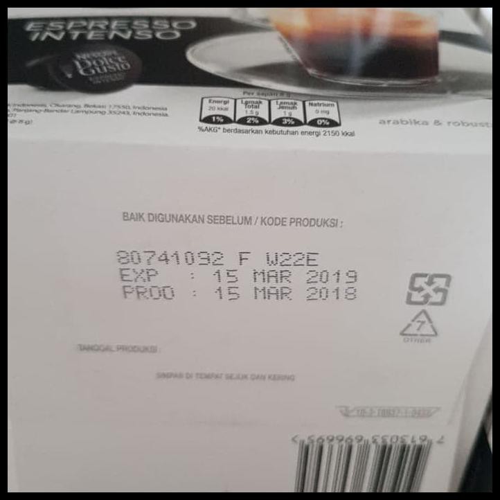 

z0a1 nescafe dolce gusto espresso capsule xfm6