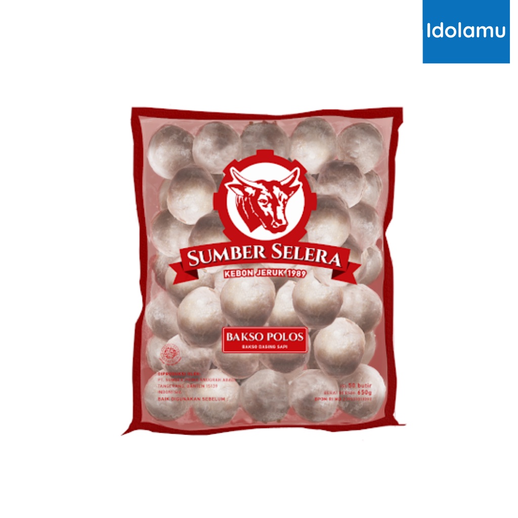 

Sumber Selera Bakso Sapi Polos 25/325gram