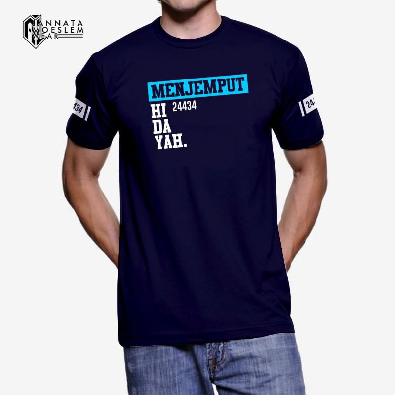 Kaos Distro Muslim Pria Hidayah