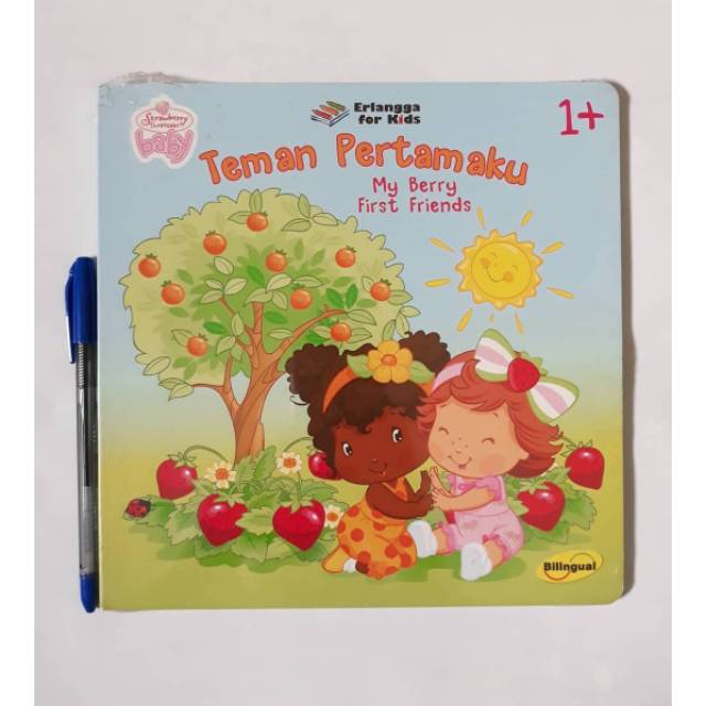 Teman Pertamaku - My Berry First Friends - Erlangga For Kids Board Book