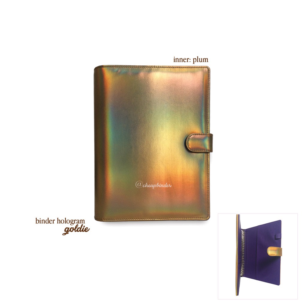 

Binder Hologram 20 Ring Goldie SATUAN