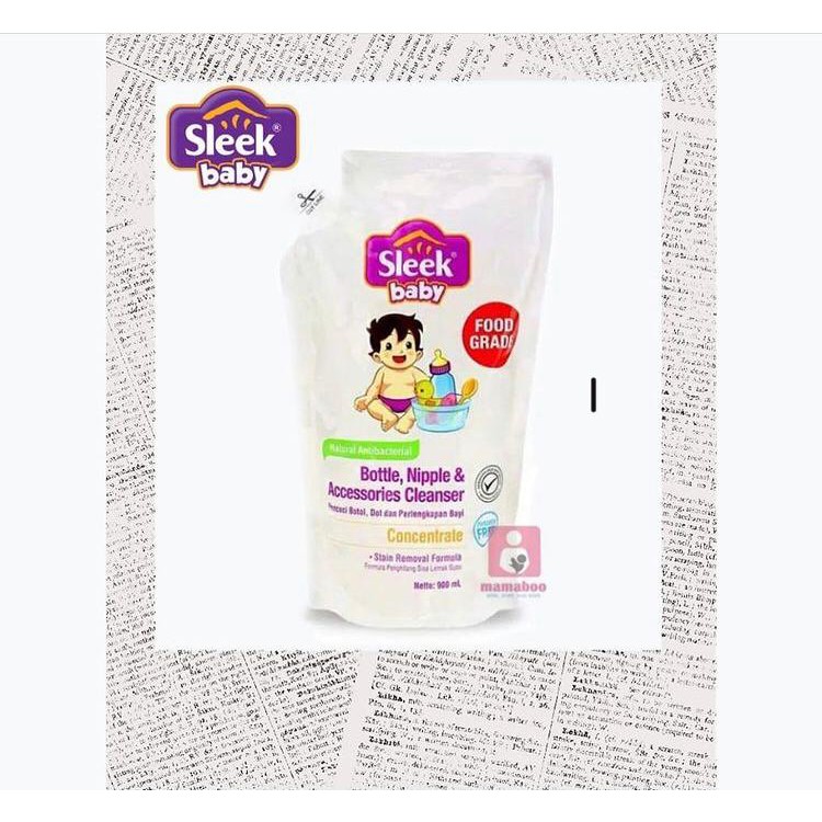 Sleek Baby - Bottle &amp; Nipple Cleanser Pouch 900 ml