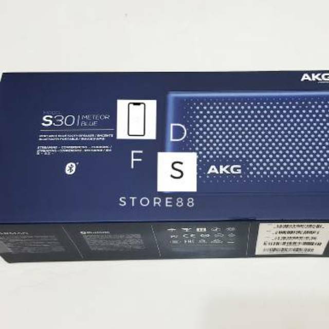 AKG S30 by Harman Kardon Wireless Bluetooth Speaker