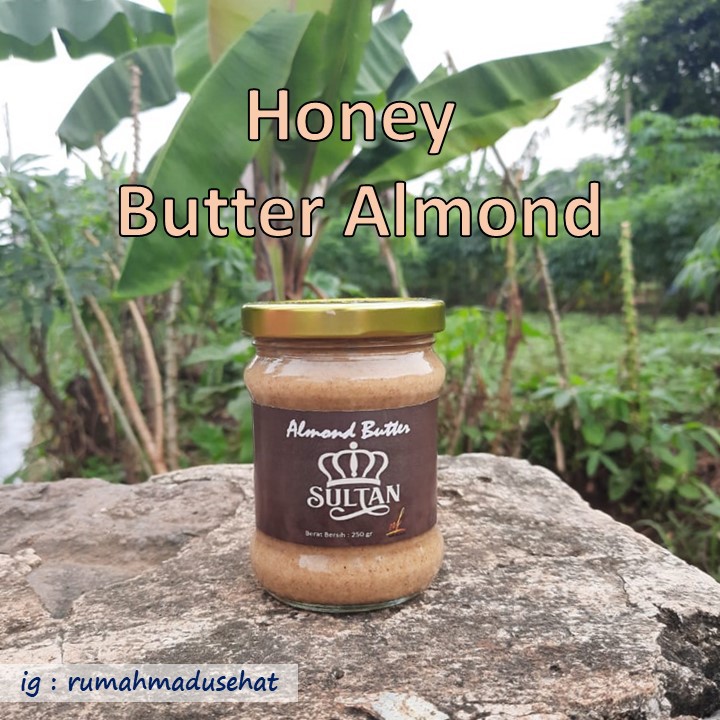 

Honey Almond Butter - Selai Almond 240 gr dengan Fiber Cream dan Zero Sugar tanpa Pengawet