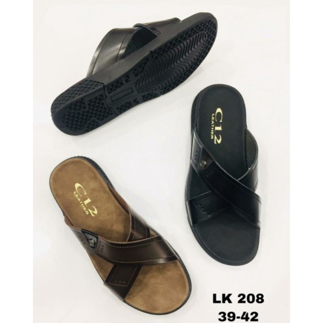 SANDAL KULIT PRIA C12 LK 208 39-42