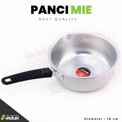 SERBU MURAH - Panci Mie / Panci Susu / Saucepan / Panci Rebus Susu Mie Instant Gagang Alumunium Merk
