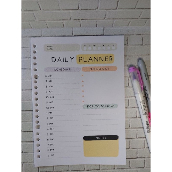 

Loose Leaf Refill Binder A5 70gr