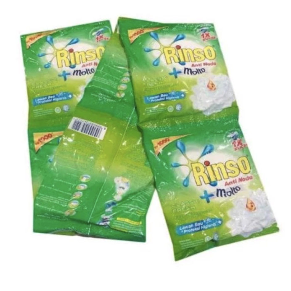 Detergent Rinso Renteng [6sachet/renteng] @44gr