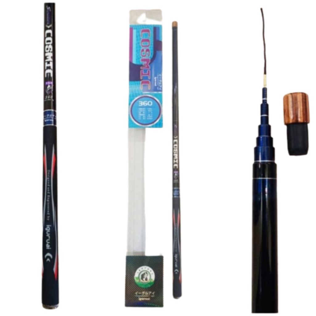 Iguruai Cosmic Joran Tegek Pancing Original 270 360 450 Action Medium Hard