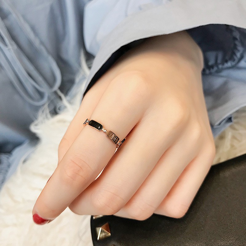 Cincin Fashion Wanita Korean Style Anti Pudar Premium TLove - ercassia