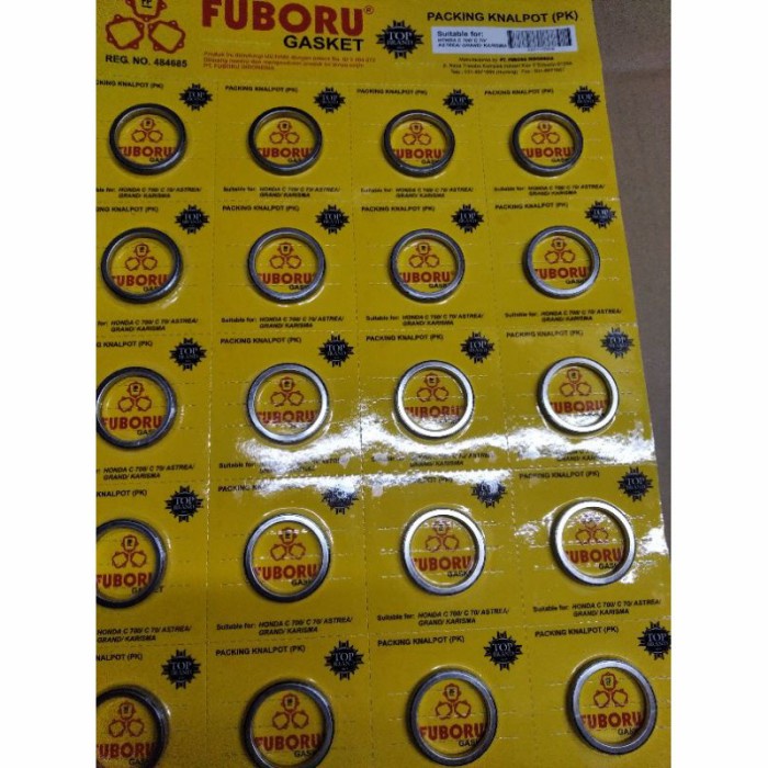 PAKING KNALPOT/ASBES KNALPOT C70/Prima grand Supra legenda Supra fit