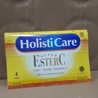 ESTER C HOLISTICARE 1 Strip isi 4 tablet