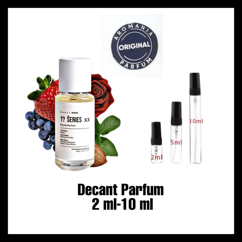Decant Parfum Original HMNS Perfume - Y? Series XX (Putih)